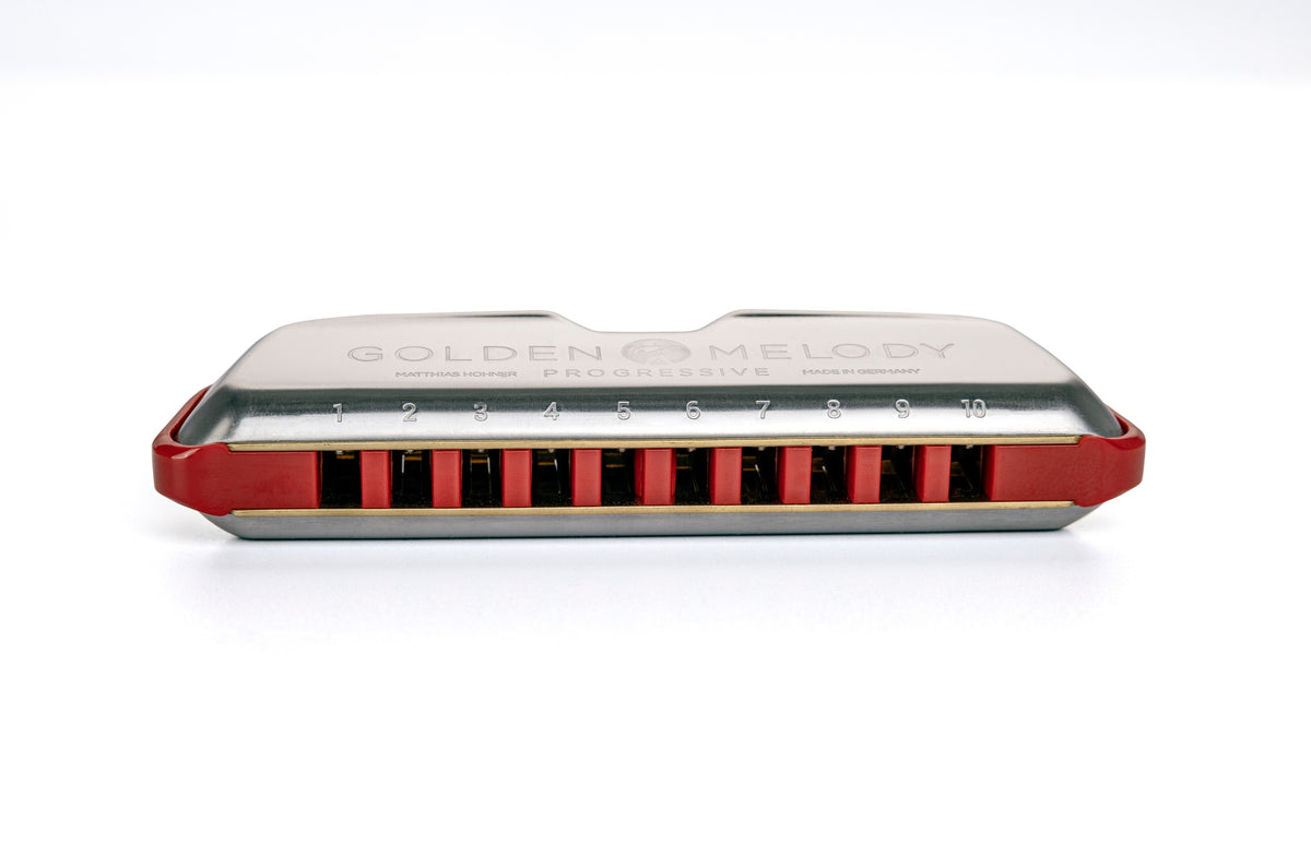 Hohner M544BX-C Golden Melody Progressive C Harmonica 7