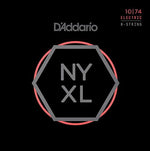 D'Addario NYXL 8-String Electric Guitar Strings -  (.010-.074)