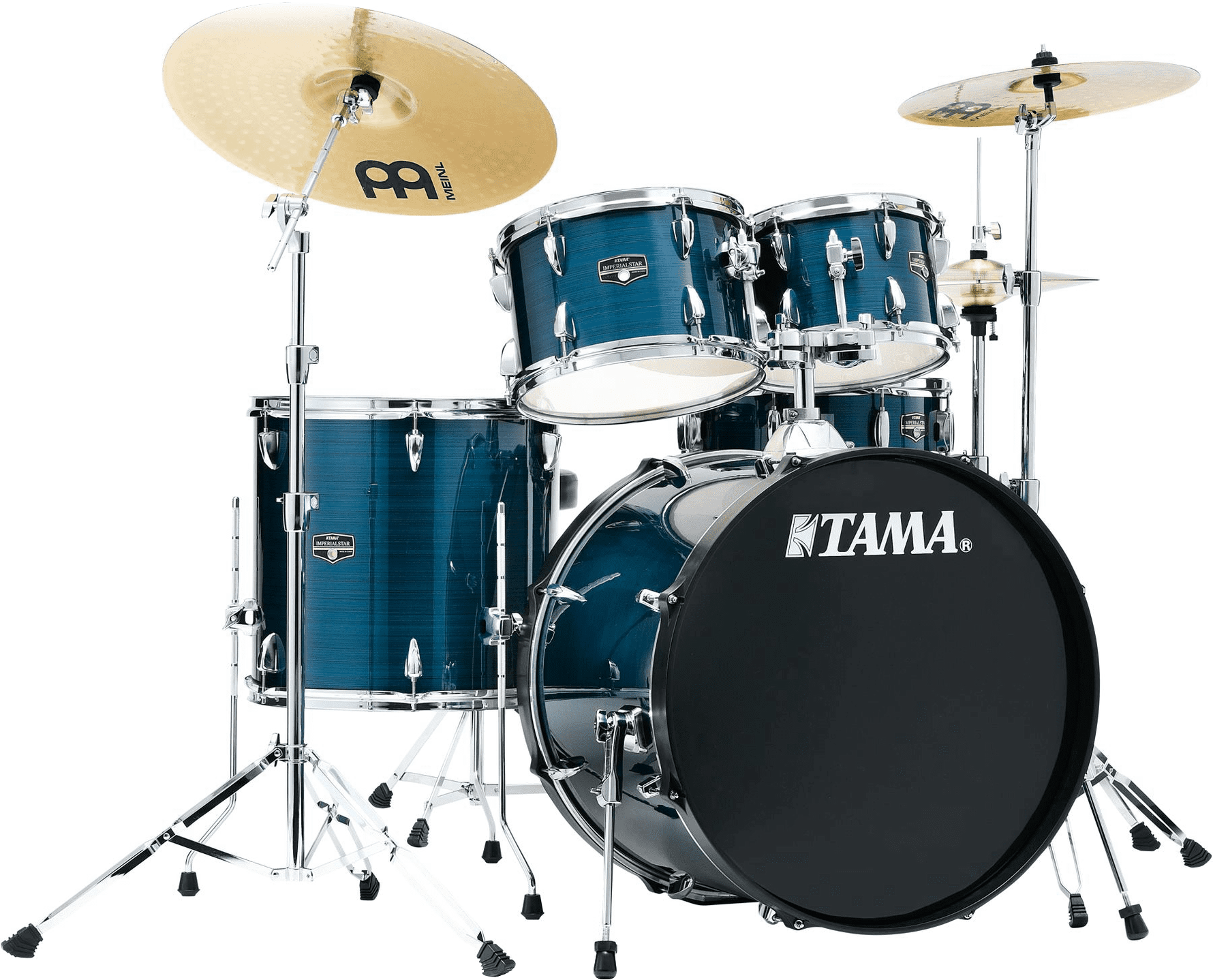 Tama Imperialstar 5 Piece Drum Set - Hairline Blue