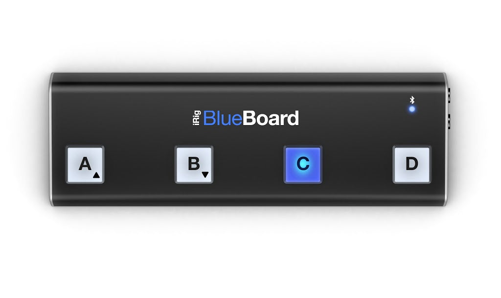 IKMultimedia iRig Blueboard Wireless MIDI Pedalboard for iOS