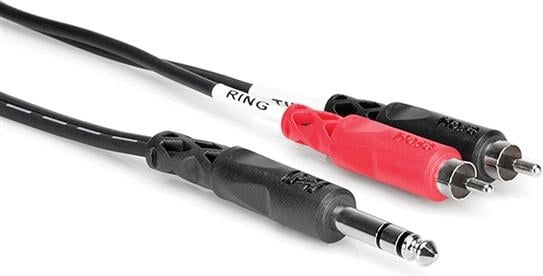 Hosa TRS203 1/4\" (Male Stereo) - RCA Dual Cable 9.9'