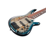 MINT Ibanez SRAS7CBS SR Bass Guitar 7-String Bass Guitar Cosmic Blue Starburst With Case Mint/Pristine 3