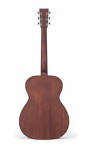 Martin 000-15M Acoustic Guitar - Mahogany back view