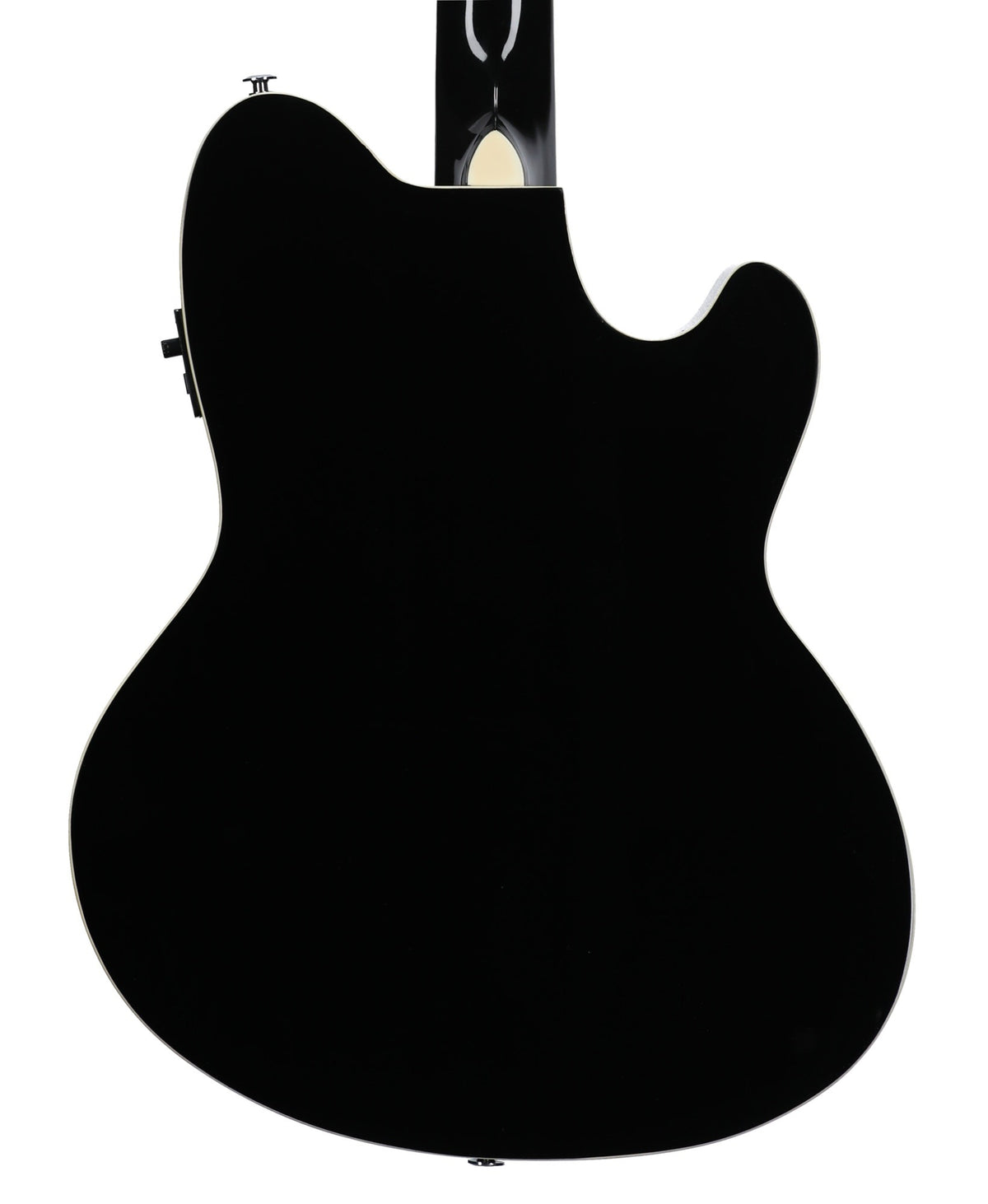 Ibanez TCY10LEBK Left-Handed Acoustic Electric Guitar - Black 3