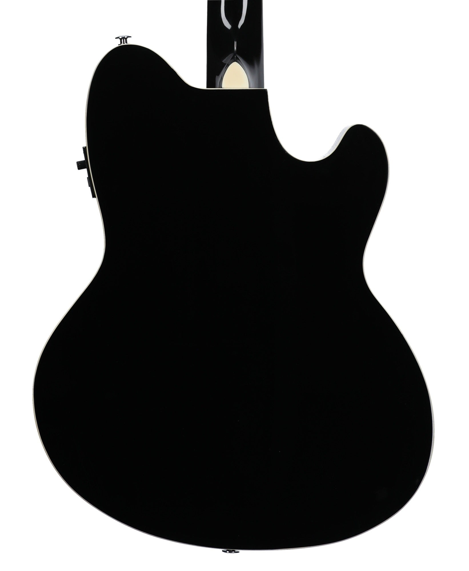 Ibanez TCY10LEBK Left-Handed Acoustic Electric Guitar - Black 3