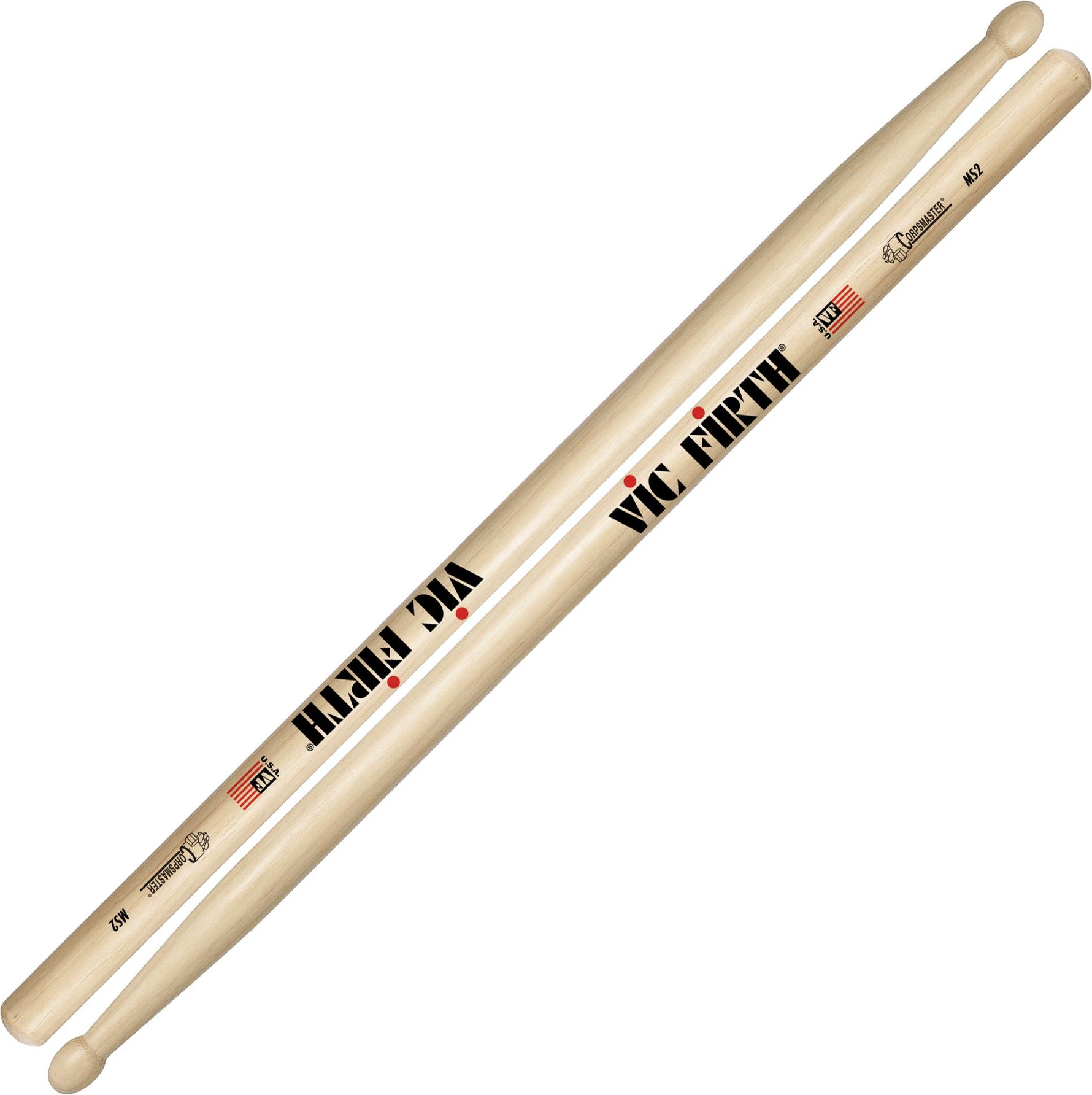 Vic Firth MS2 CorpsMaster Snare Drum Sticks