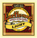 Ernie Ball 2004 Earthwood 80/20 Bronze Light Acoustic Guitar Strings