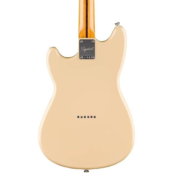 Squier Classic Vibe Duo-Sonic HS Electric Guitar  - Desert Sand With Gold Anodized Pickguard 6