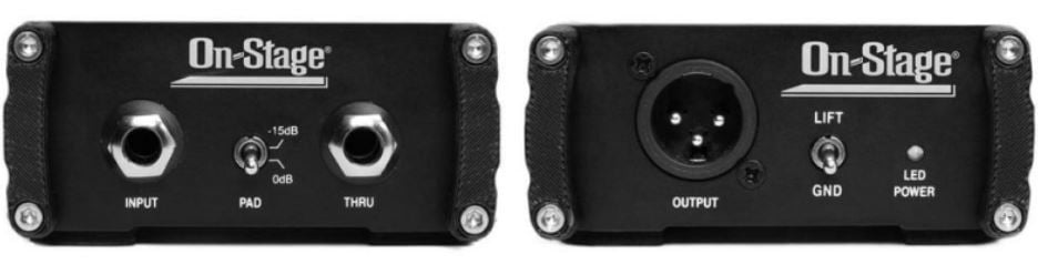 OnStage DB1000 Active Direct Box 2