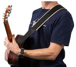 Taylor 4127-25 American Dream Leather Strap (Black With White Trim) 4