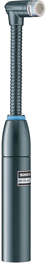 Shure Beta 98AMP/C Miniature Cardioid Condender Gooseneck Drum Microphone