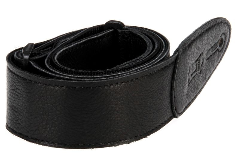 Levy M7GP-BLK 2\" Leather Guitar Strap 2