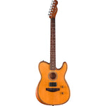 Fender Acoustasonic Standard Telecaster Acoustic Electric Guitar - Aged Natural 5