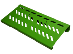 Gator Large Aluminum Pedalboard With Carry Bag - Screamer Green 7