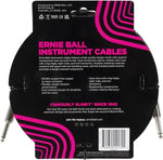 Ernie Ball 10ft Straight/Straight Braided Instrument Cable - Purple Python 2
