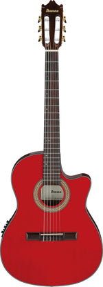Ibanez GA35TCESRR Acoustic Electric Guitar - Sapphire Red High Gloss 8