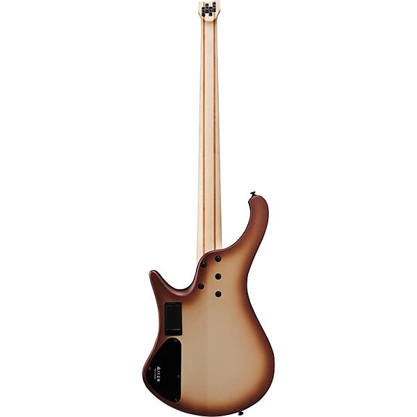 Ibanez EHB600CCM Ergonomic Headless Bass Guitar - Charred Champagne Burst Matte 3