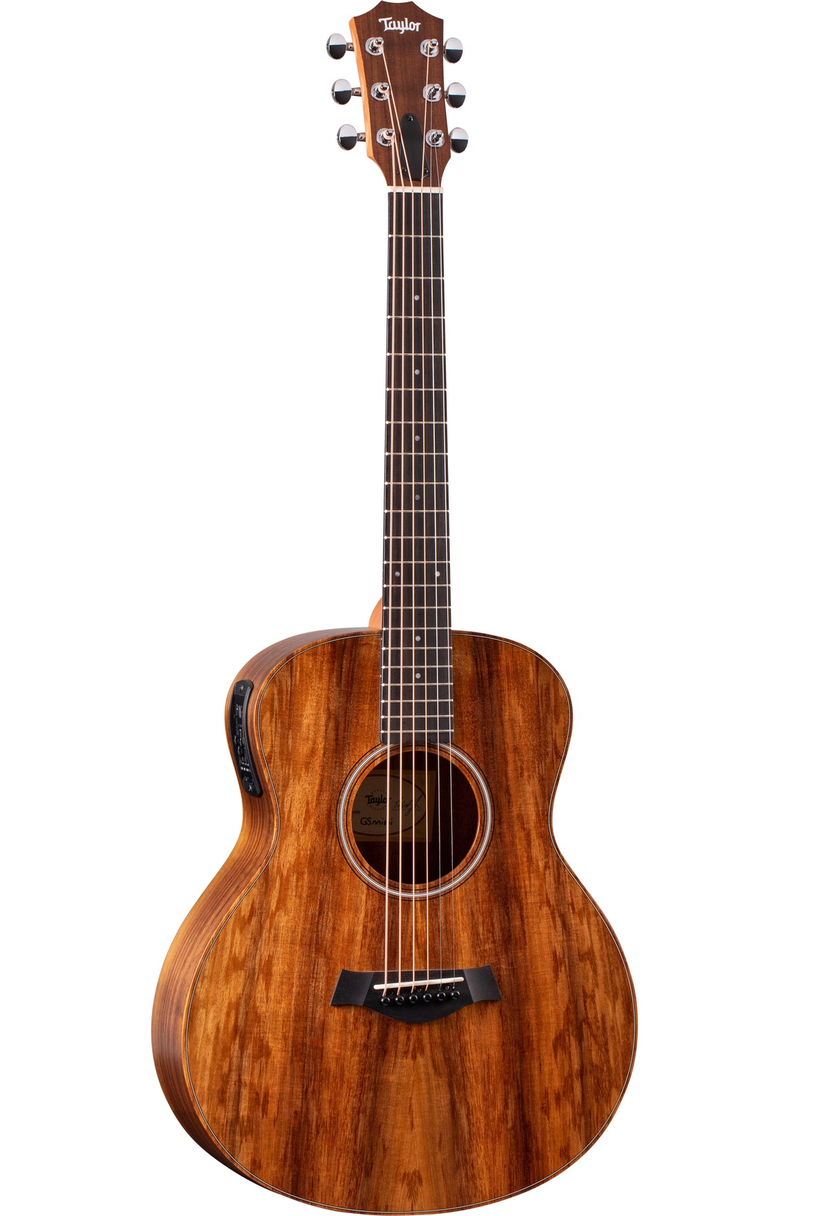 Taylor GS Mini-e Acoustic-Electric Guitar Koa Top Natural with Gigbag 3