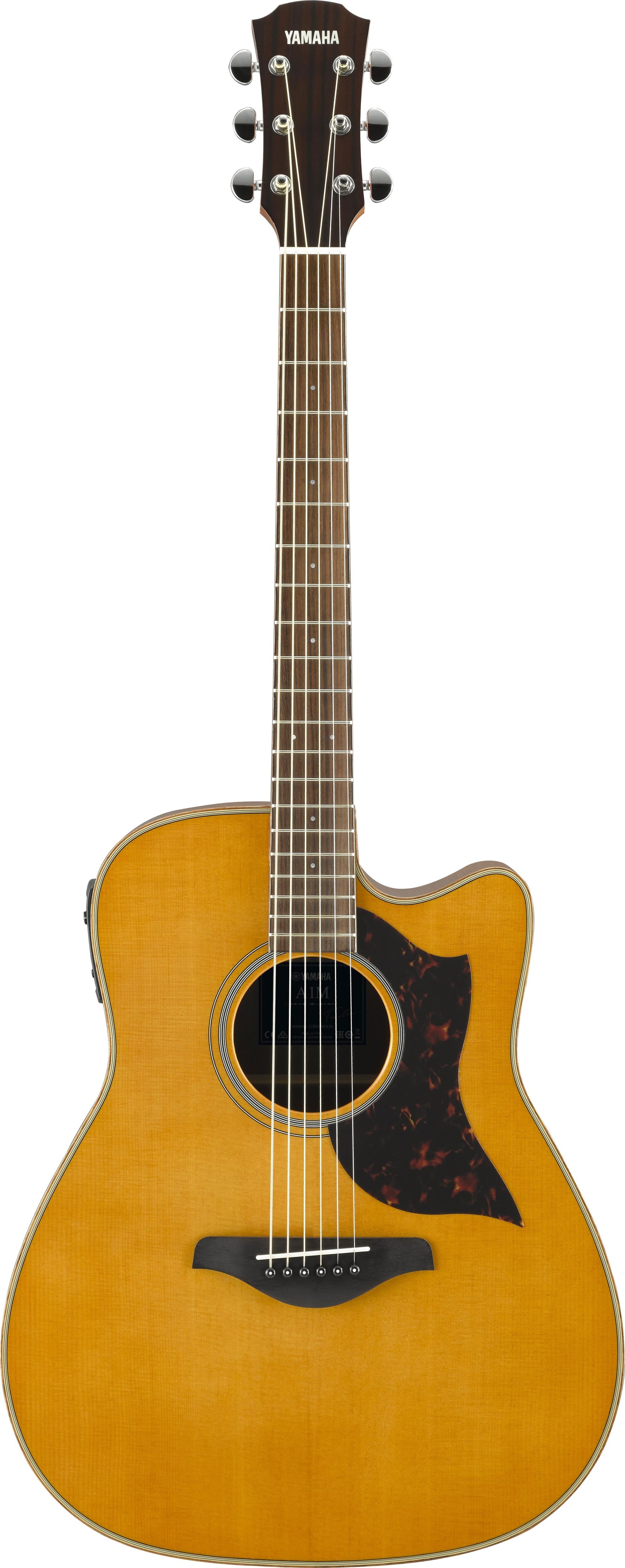 Yamaha A1M-VN Acoustic Electric Guitar - Vintage Natural 2