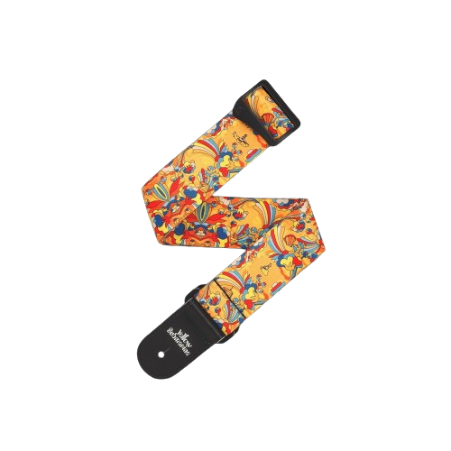 D'Addario The Beatles Yellow Submarine 55th Anniversary Polyester Guitar Strap - Primrose Prairie 4