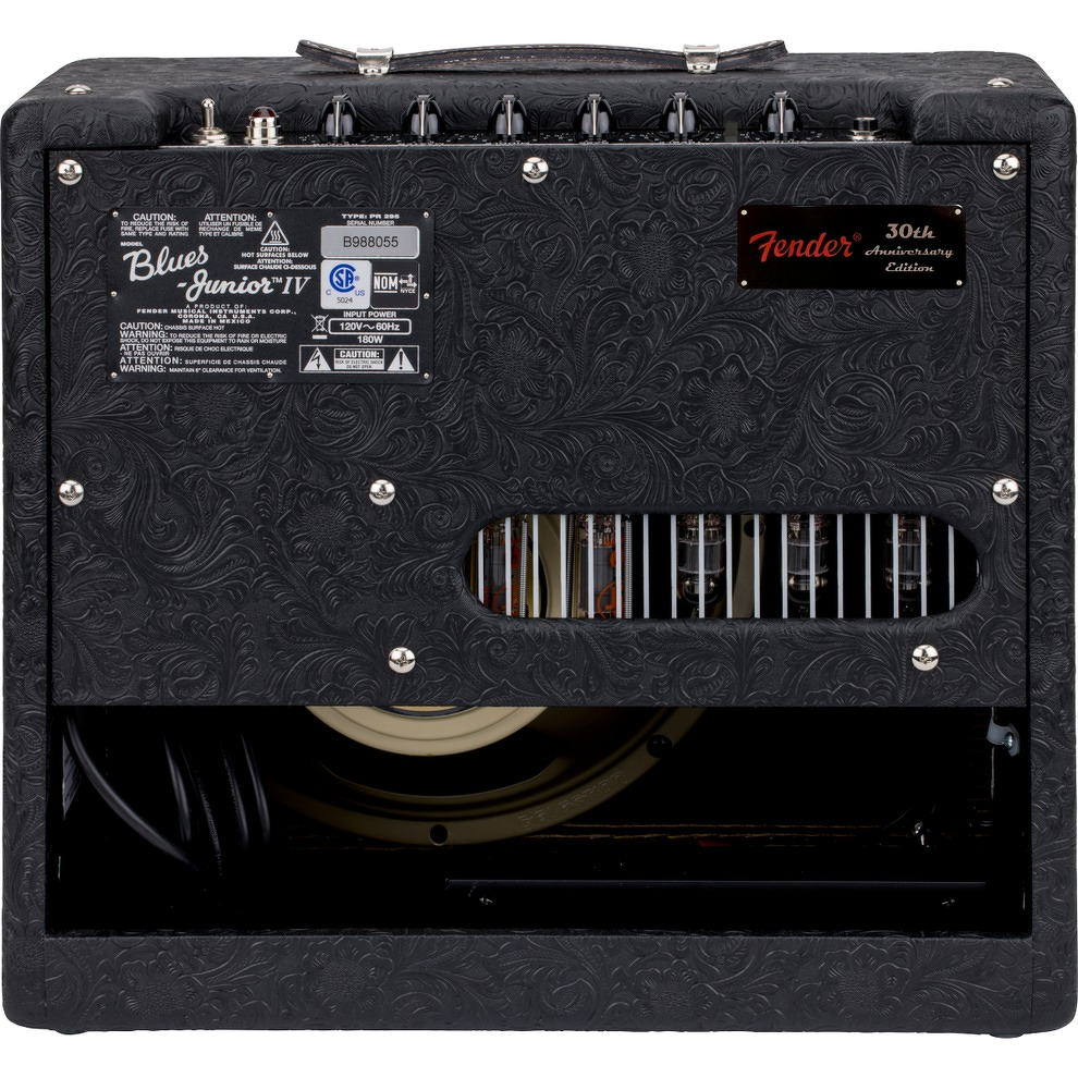 Fender Blues Junior IV 30th Anniversary Guitar Amplifier - Black Western 3