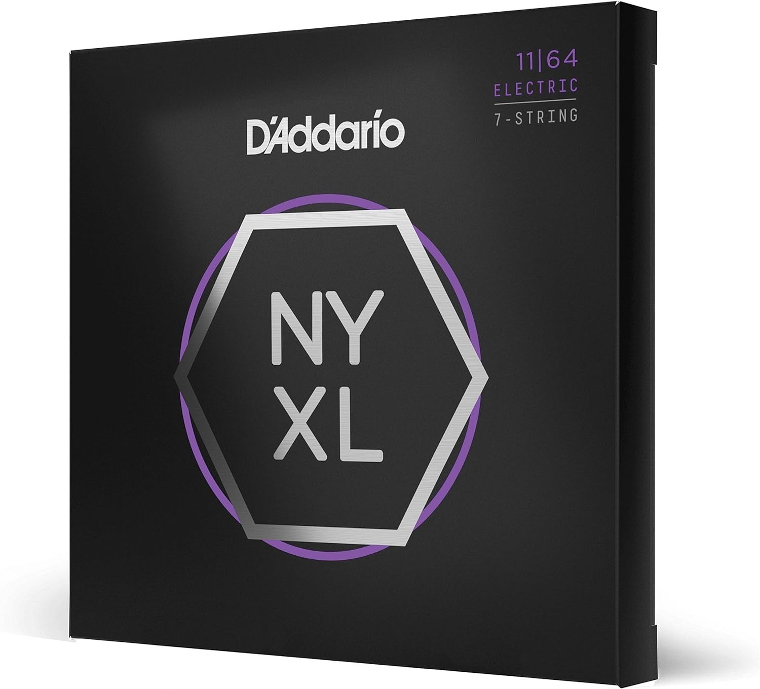 D'Addario NYXL1164 7-String Electric Guitar Strings - Medium (.11-.64) 3