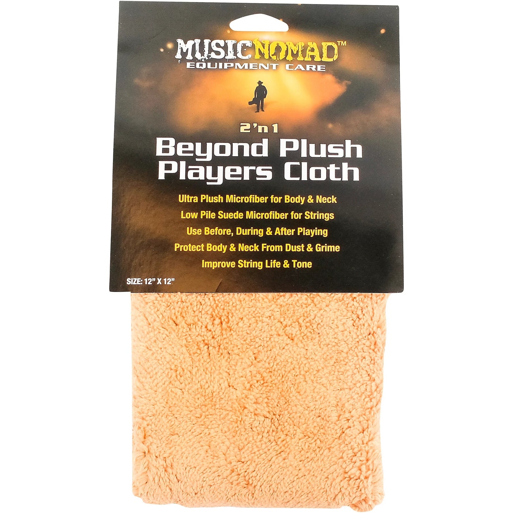 Music Nomad MN241 2 'N 1 Beyond Plush Players Cloth