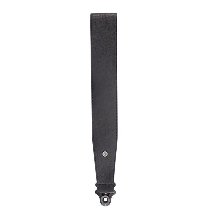 D'Addario Comfort Leather Auto Lock 3\" Guitar Strap - Black 3