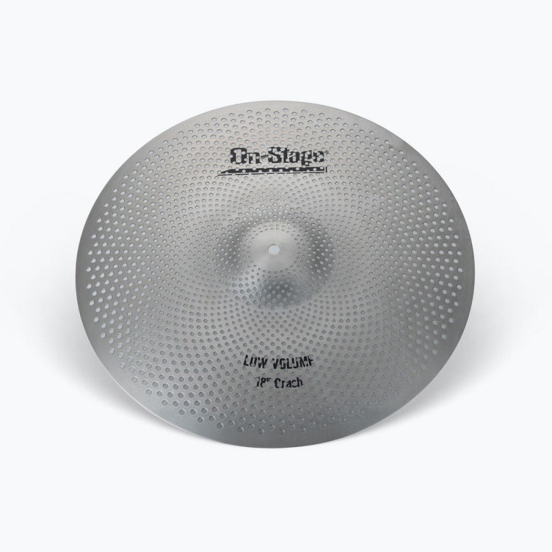Onstage LVCP5000 Low Volume Cymbals - Stainless Steel 3