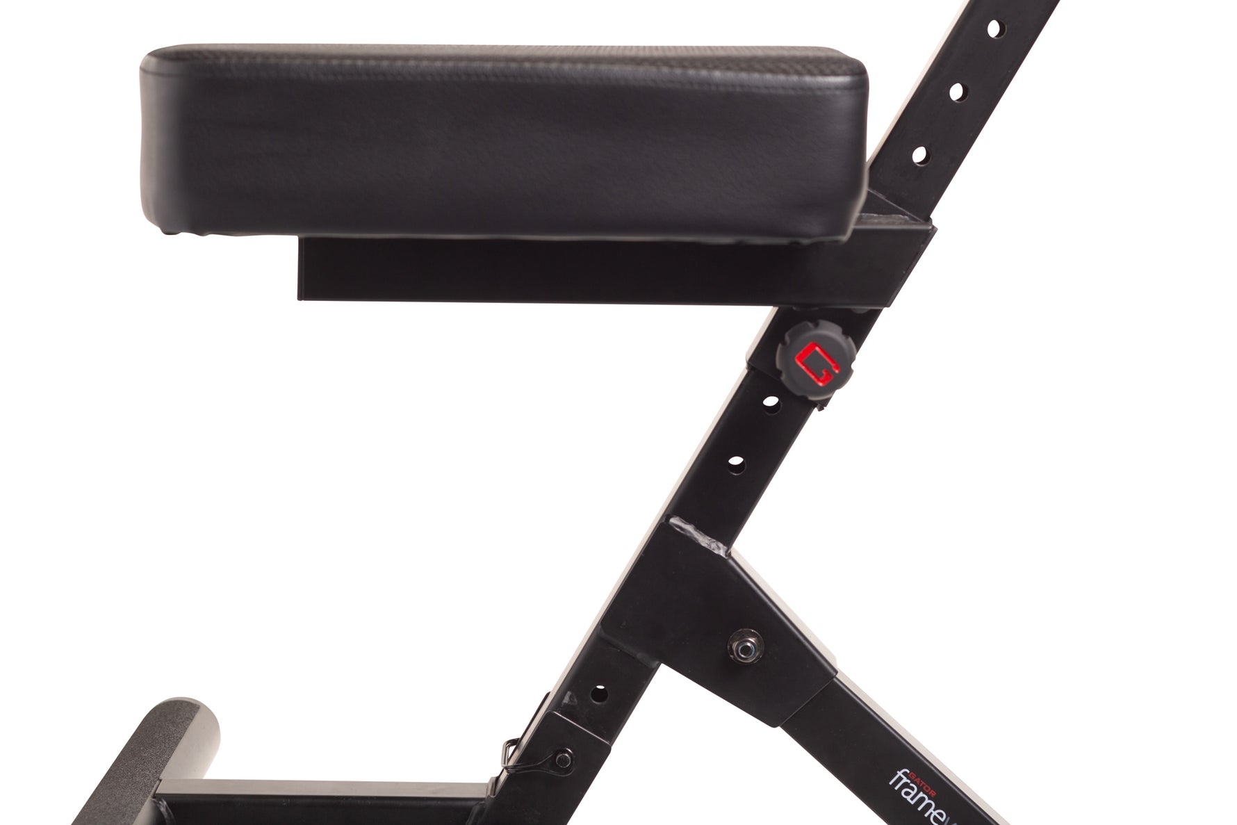 Frameworks GFW-GTR-SEATDLX Deluxe Guitar Seat w/ Adjustable Back Rest & Guitar Hanger 5