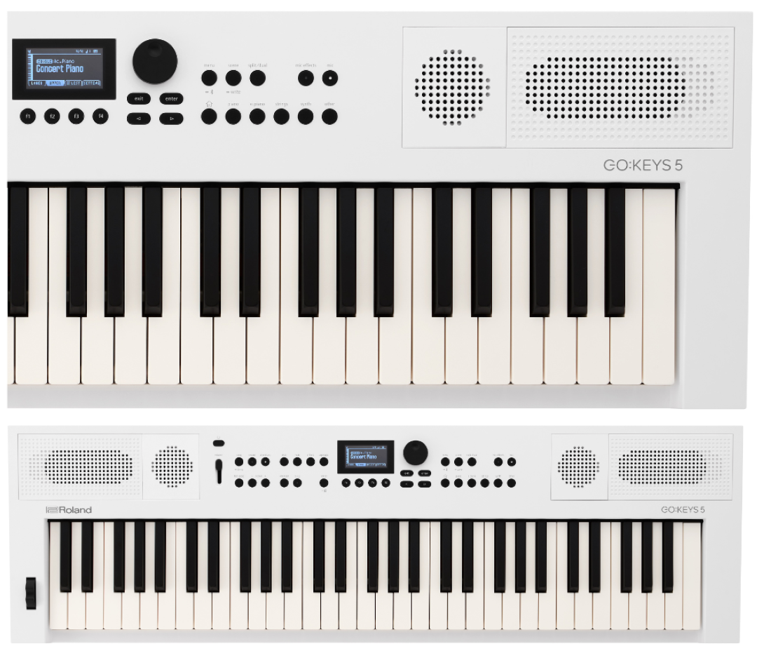 Roland GO:KEYS 5-WH Music Creation Keyboard - White