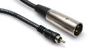 Hosa XLR(Male) - RCA Cable 5'
