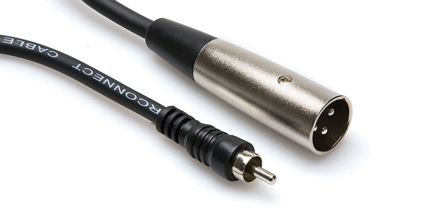 Hosa XLR(Male) - RCA Cable 5'