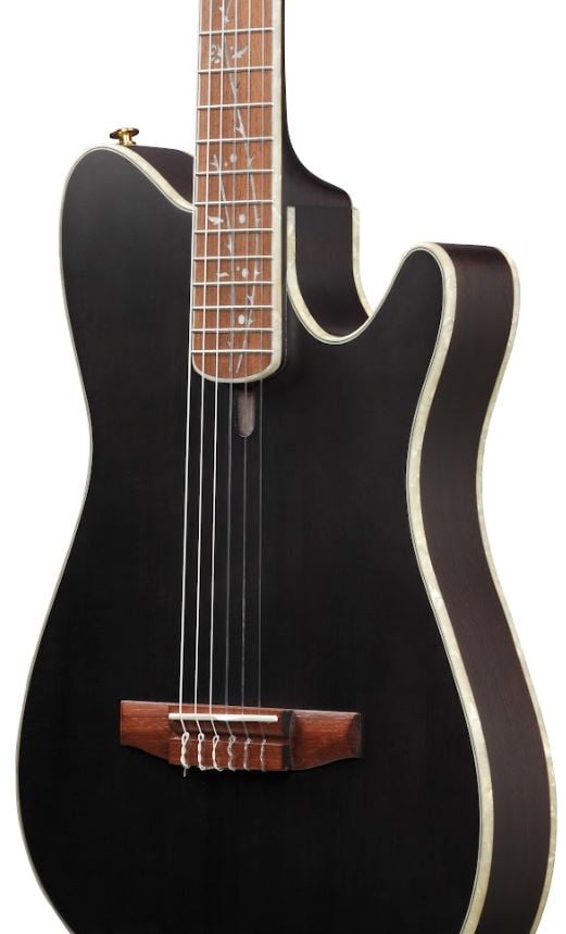 Ibanez TOD10NTKF Tim Henson Signature Acoustic Electric Classical - Black 3