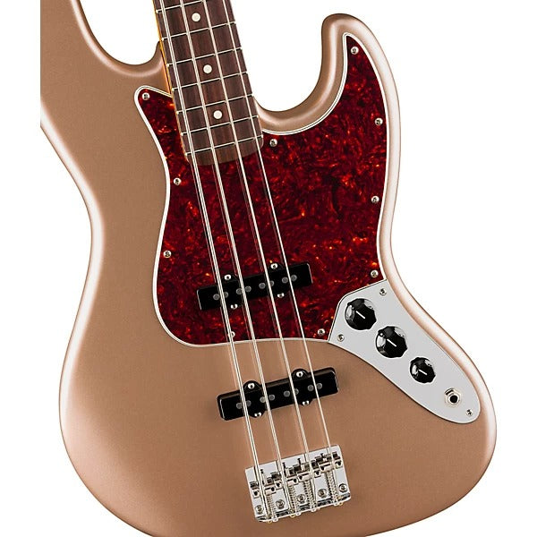 Fender American Professional Classic Jazz Bass - Faded Firemist Gold 2