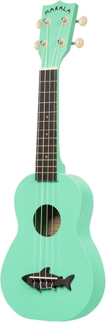 Kala Makala MK-SSGRN 'Shark' Soprano Ukulele - Surf Green 2