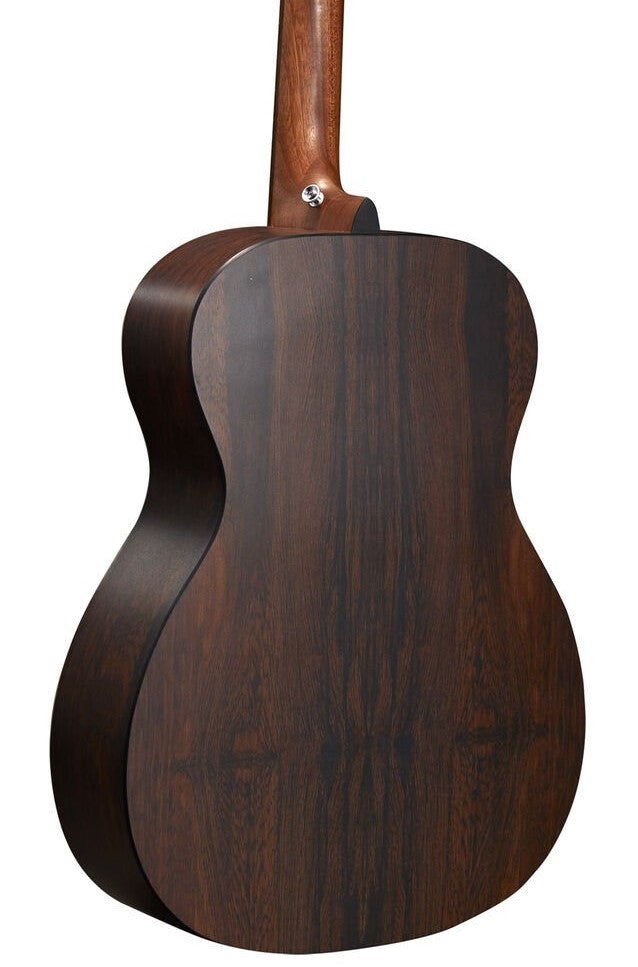 Martin 000-X2E Acoustic Electric Guitar Brazilian Rosewood back three-quarter view
