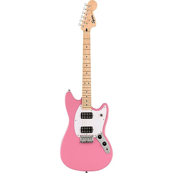 Squier Sonic Mustang HH Electric Guitar - Flash Pink 6