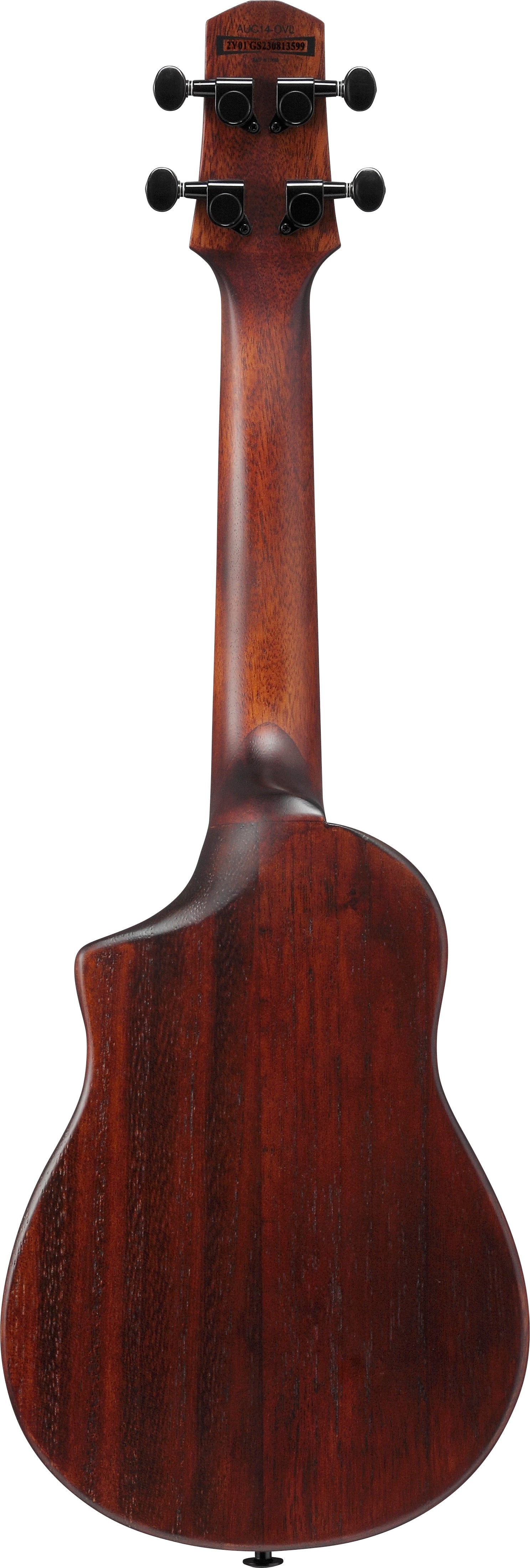 Ibanez AUC14OVL Concert Ukulele - Open Pore Violin Sunburst 7