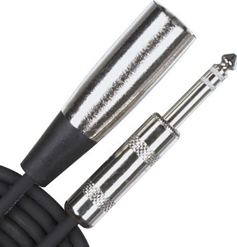 Rapco BLC-3MS-I 3' Bal Mic Cable 1/4\" M - XLR M