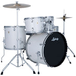 Ludwig Accent Fuse 5 Piece Drum Set - Snow Dust