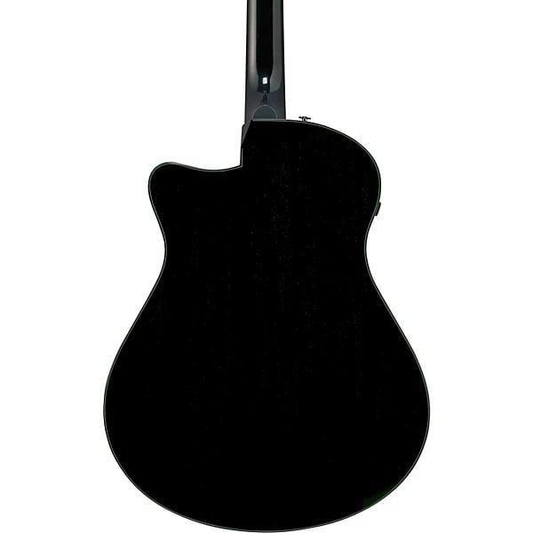 Ibanez AAM340CE Advanced Auditorium Acoustic Electric Guitar - Rustic Black 6