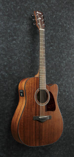 Ibanez AW54CEOPN Artwood Dreadnought Acoustic-Electric Guitar (Open Pore Natural) 4
