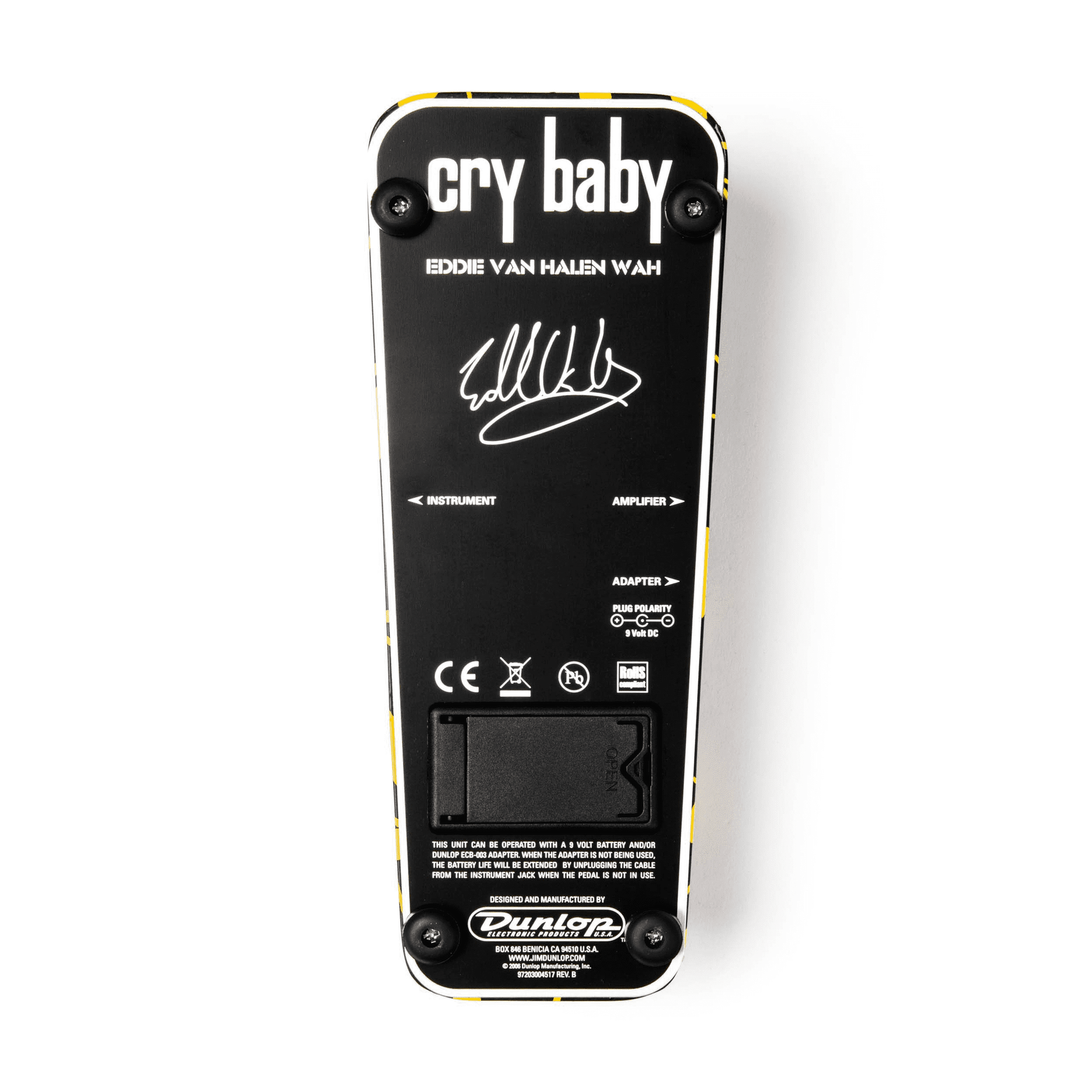 Dunlop EVH95 Eddie Van Halen Signature Wah Wah Pedal 2