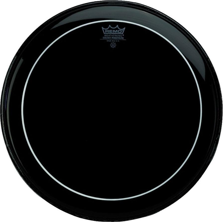 Remo 13\" ES0613PS Ebony Pinstripe Drum Head