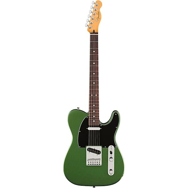 Fender Player II Modified Telecaster Electric Guitar Harvest Green Metallic front view