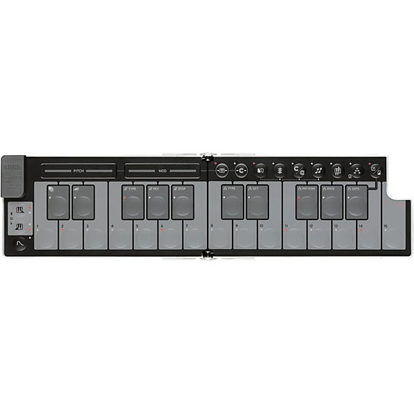 Korg nanoKEY Foldable MIDI Keyboard  - White 6
