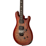 PRS SE Custom 24 Floyd Electric Guitar - Charcoal Cherry Burst 4