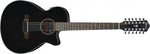 Ibanez AEG5012BK Acoustic-Electric 12-String Guitar (Black) No Case 7