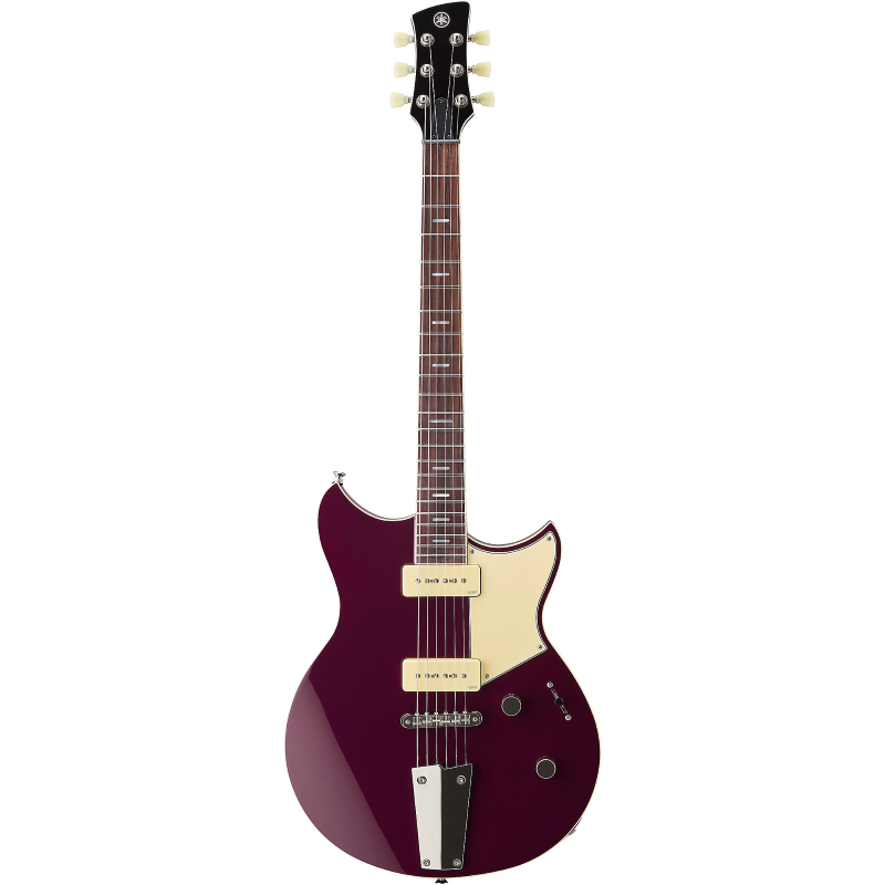 Yamaha Revstar Standard RSS02T Electric Guitar in Hot Merlot, front view 2